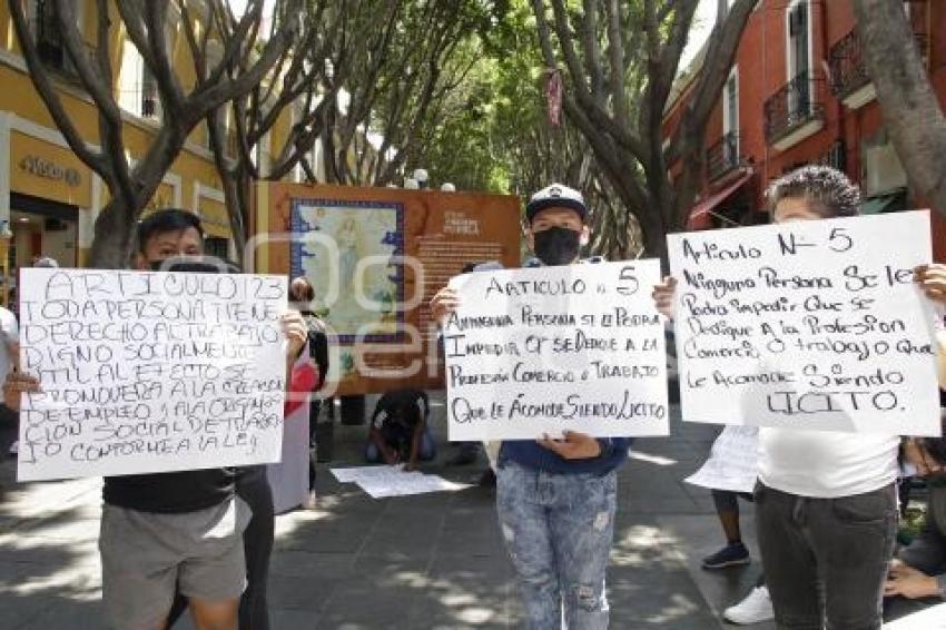 MANIFESTACIÓN AMBULANTES