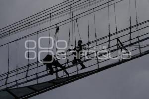PUENTE DE CRISTAL . AFECTACIONES