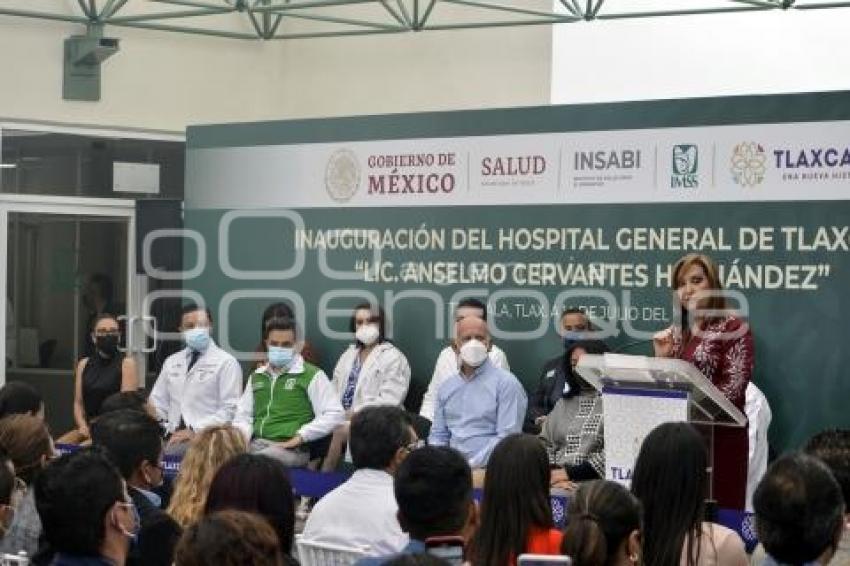 TLAXCALA . INAUGURACIÓN HOSPITAL