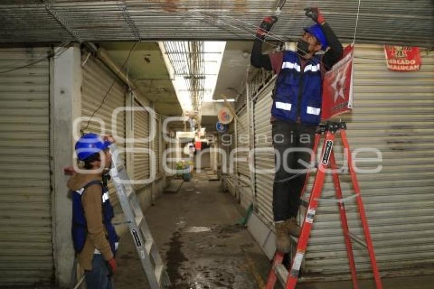 OBRA . MERCADO DE AMALUCAN