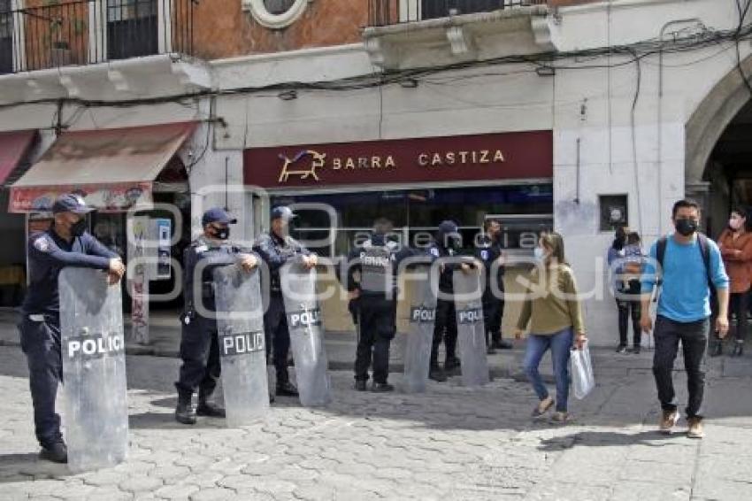 CONGRESO . OPERATIVO POLICIACO