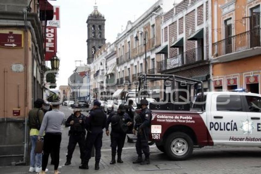 CONGRESO . OPERATIVO POLICIACO