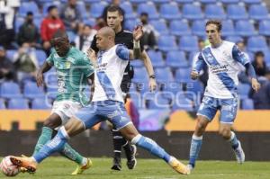 FÚTBOL . CLUB PUEBLA VS LEÓN