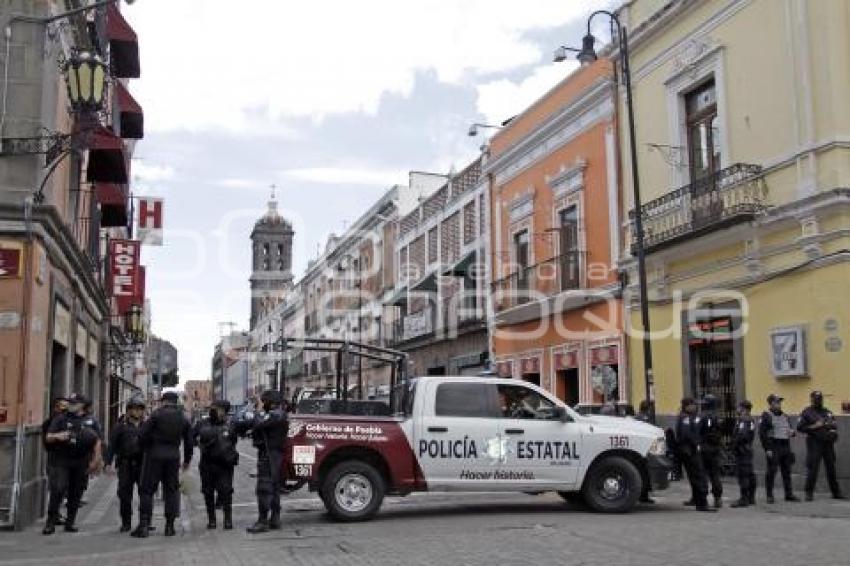 CONGRESO . OPERATIVO POLICIACO