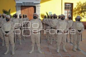 SAN ANDRÉS CHOLULA . GUARDIA CIUDADANA