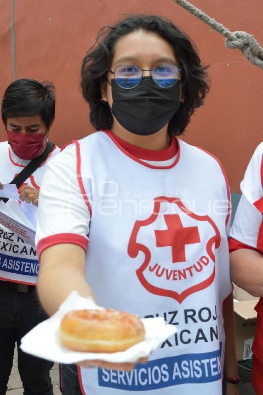 TLAXCALA . COLECTA CRUZ ROJA