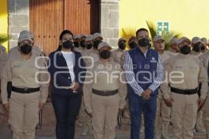 SAN ANDRÉS CHOLULA . GUARDIA CIUDADANA