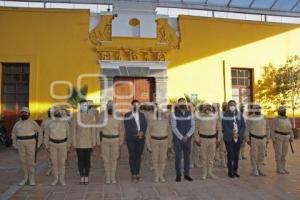 SAN ANDRÉS CHOLULA . GUARDIA CIUDADANA