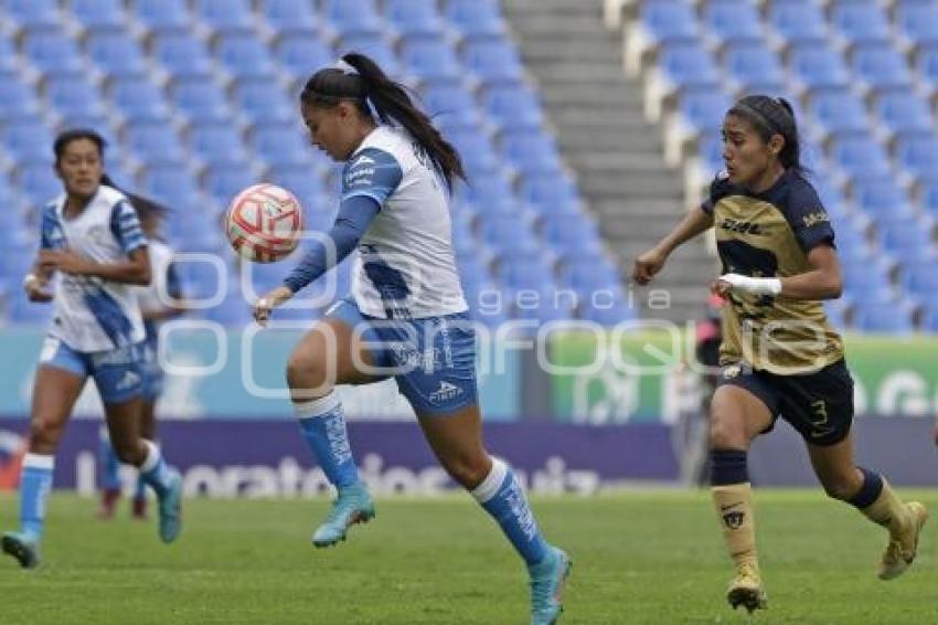 FÚTBOL FEMENIL . PUEBLA VS PUMAS