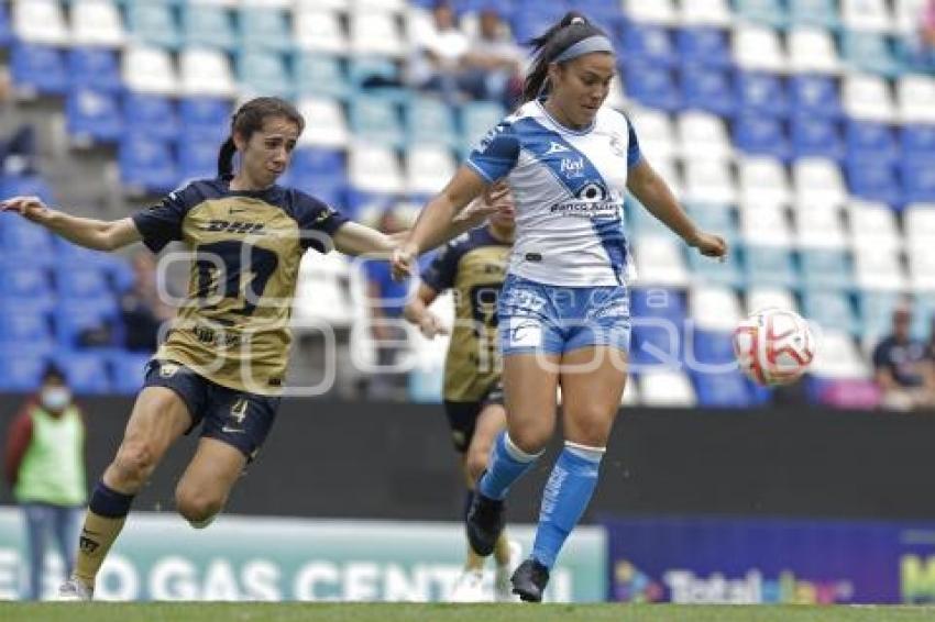 FÚTBOL FEMENIL . PUEBLA VS PUMAS