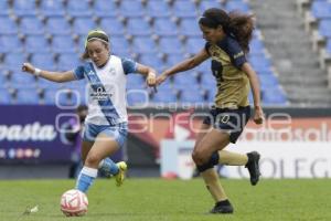 FÚTBOL FEMENIL . PUEBLA VS PUMAS