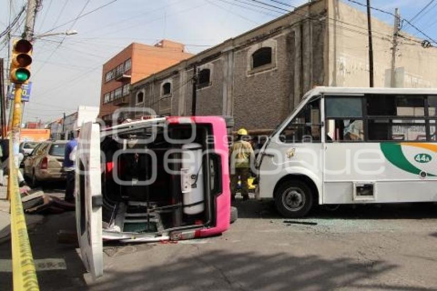 ACCIDENTE . TRANSPORTE PÚBLICO