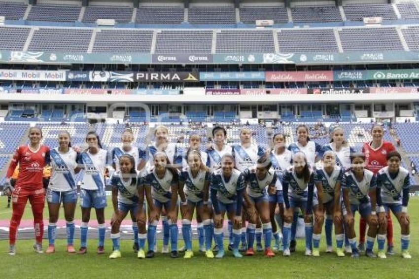 FÚTBOL FEMENIL . PUEBLA VS PUMAS