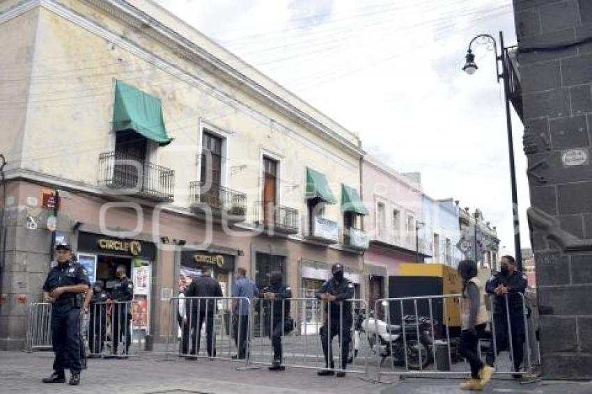 OPERATIVO . CALLES CERRADAS