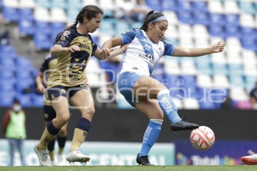 FÚTBOL FEMENIL . PUEBLA VS PUMAS