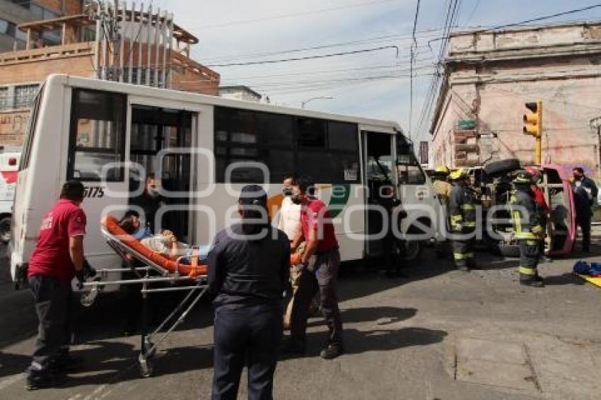 ACCIDENTE . TRANSPORTE PÚBLICO