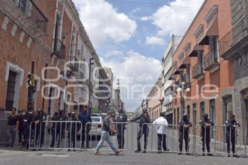 OPERATIVO . CALLES CERRADAS