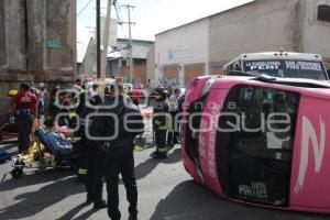 ACCIDENTE . TRANSPORTE PÚBLICO