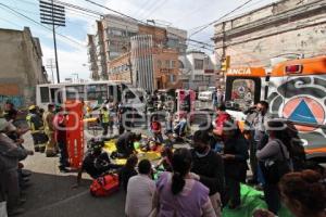 ACCIDENTE . TRANSPORTE PÚBLICO