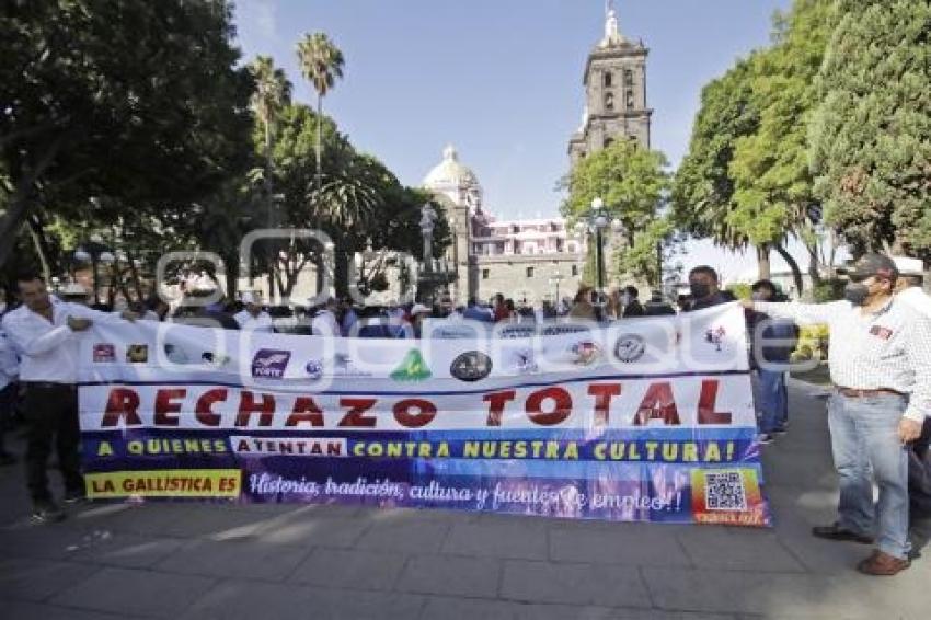 MANIFESTACIÓN GALLEROS