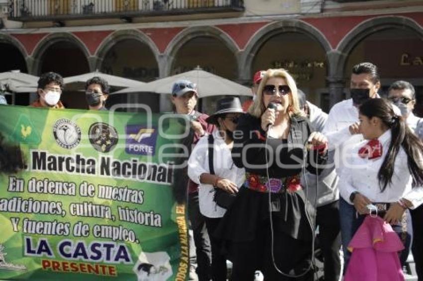 MANIFESTACIÓN GALLEROS