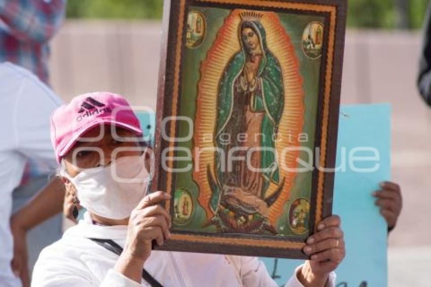 TLAXCALA . PROTESTA TLALCUAPAN