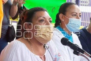 TLAXCALA . PROTESTA MAESTROS