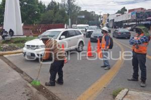 TLAXCALA . TRABAJOS DE SEMAFORIZACIÓN