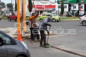 TLAXCALA . TRABAJOS DE SEMAFORIZACIÓN