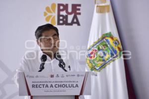 REHABILITACIÓN RECTA A CHOLULA