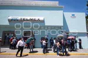 TLAXCALA . HUELGA TELMEX