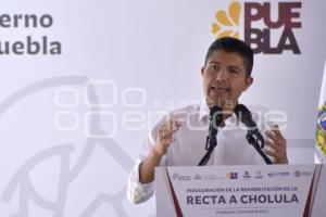 REHABILITACIÓN RECTA A CHOLULA