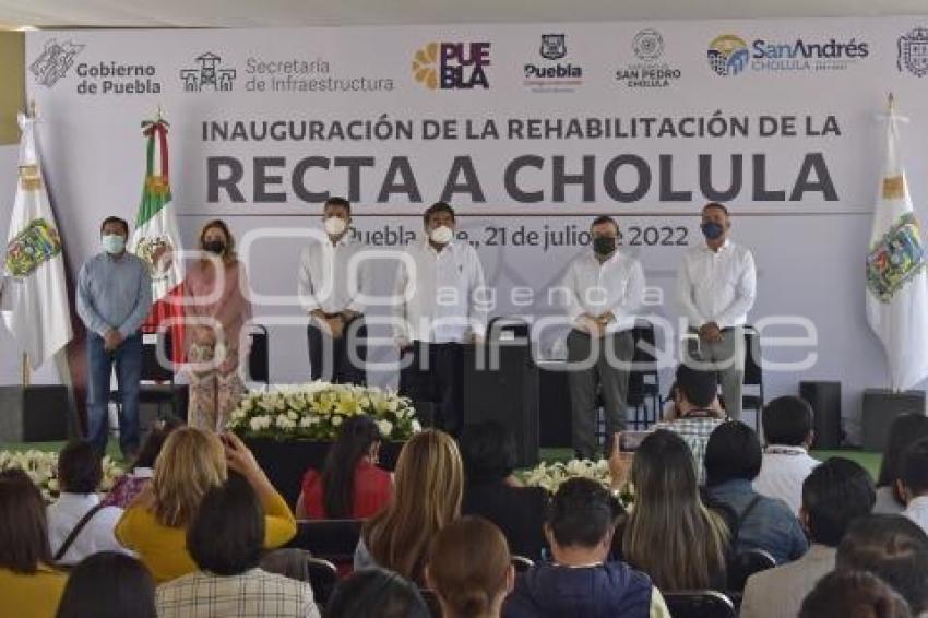 REHABILITACIÓN RECTA A CHOLULA