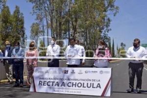 REHABILITACIÓN RECTA A CHOLULA