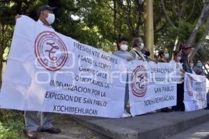 MANIFESTACIÓN . SAN PABLO XOCHIMEHUACAN