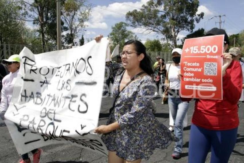 MANIFESTACIÓN TECATE COMUNA