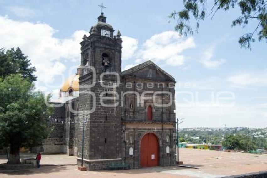 TLAXCALA . TEMPLO TIZATLÁN