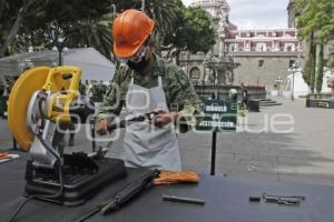 DESTRUCCIÓN DE ARMAS Y MUNICIONES