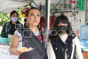 TLAXCALA . LADY TACOS DE CANASTA