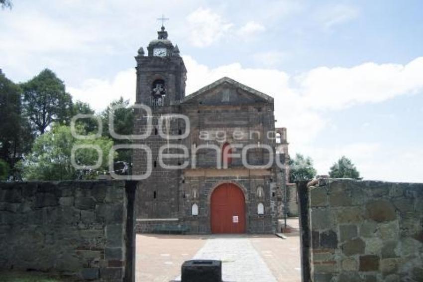 TLAXCALA . TEMPLO TIZATLÁN