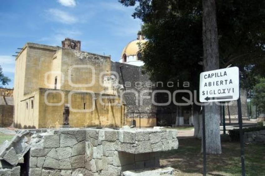 TLAXCALA . TEMPLO TIZATLÁN