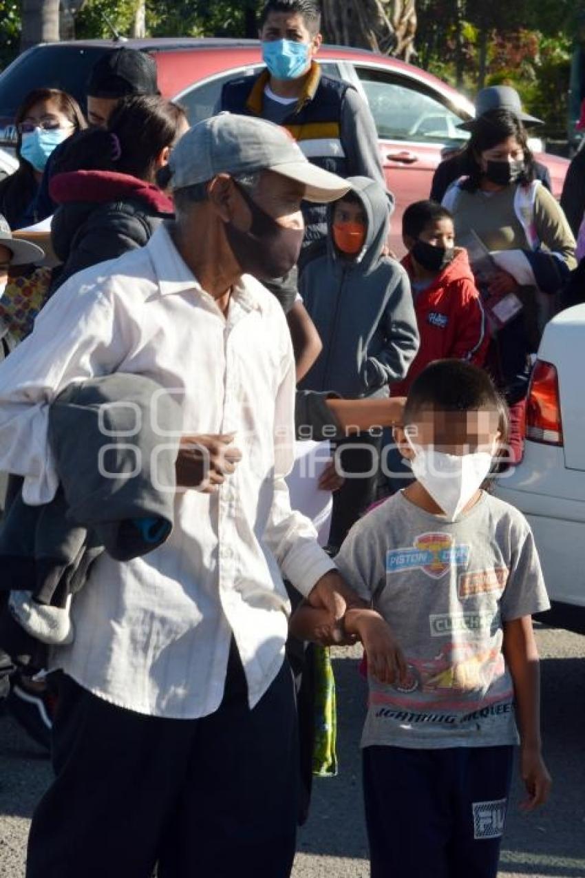 ATLIXCO . VACUNACIÓN INFANTIL COVID-19