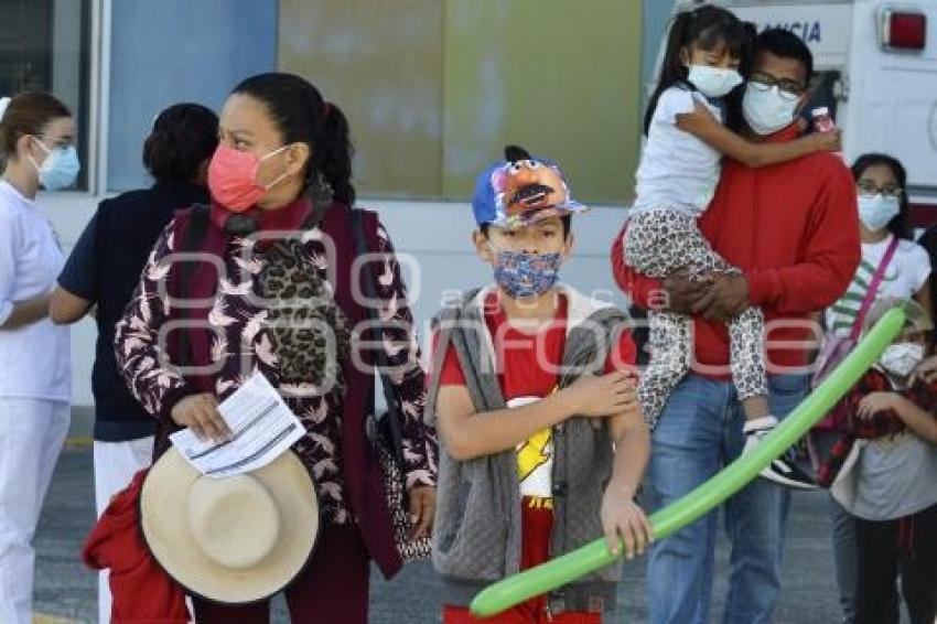 ATLIXCO . VACUNACIÓN INFANTIL COVID-19