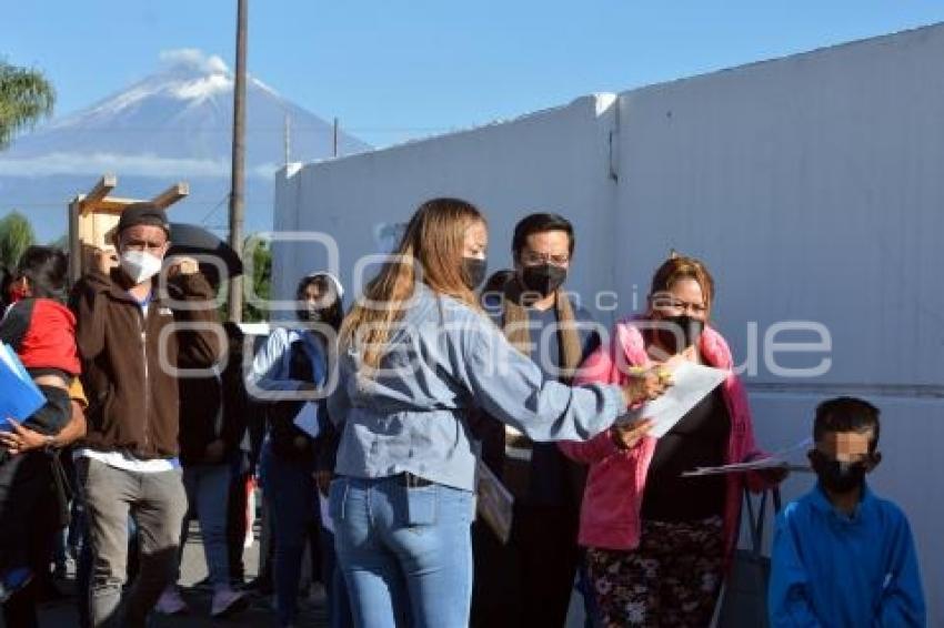 ATLIXCO . VACUNACIÓN INFANTIL COVID-19