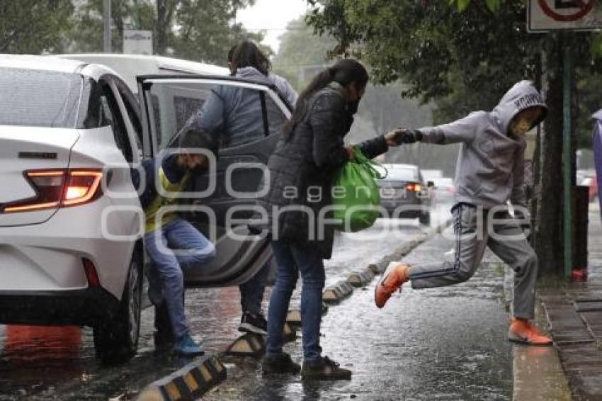 TLAXCALA . LLUVIA