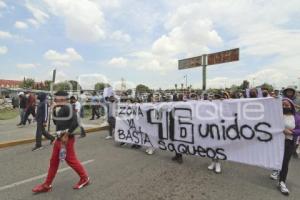 MANIFESTACIÓN COMERCIANTES 46 PONIENTE