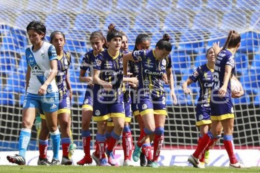 FÚTBOL FEMENIL . PUEBLA VS SAN LUIS