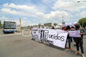 MANIFESTACIÓN COMERCIANTES 46 PONIENTE