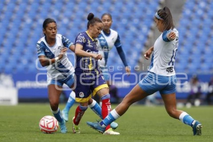 FÚTBOL FEMENIL . PUEBLA VS SAN LUIS