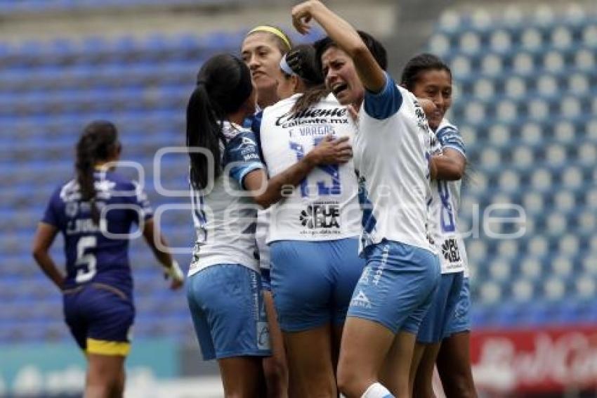 FÚTBOL FEMENIL . PUEBLA VS SAN LUIS